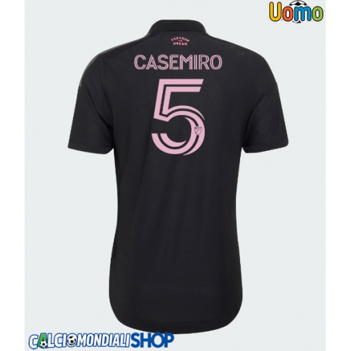 Maglie da calcio Inter Miami Casemiro #5 Seconda Maglia 2026-27 Manica Corta